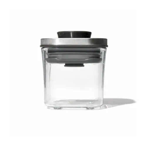 Pote Hermético Quadrado Steel Pop 0,2 Litros OXO